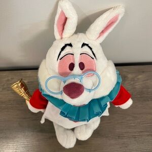 Disney | Toys | The Disney Store White Rabbit Plush Wtrumpet Queen Of ...